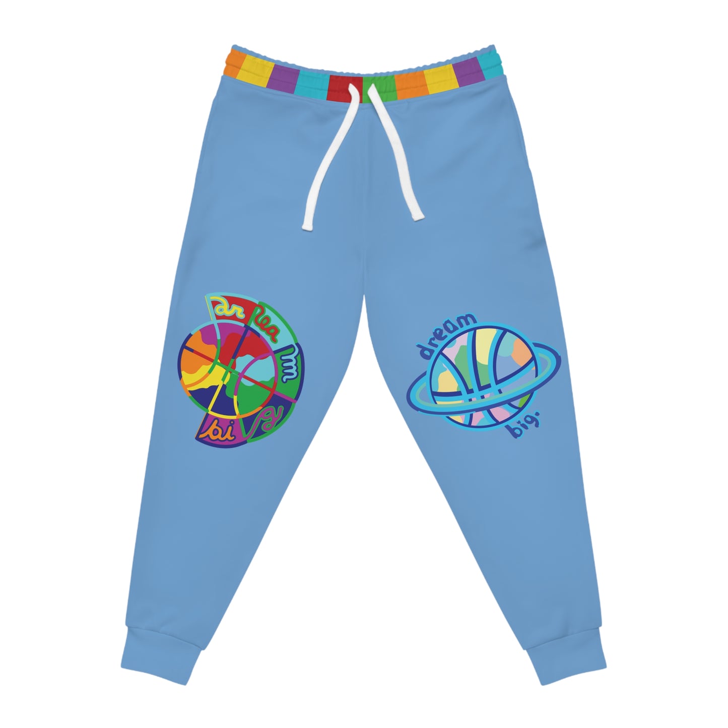 Dream Big Athletic Joggers 1 (Light Blue)